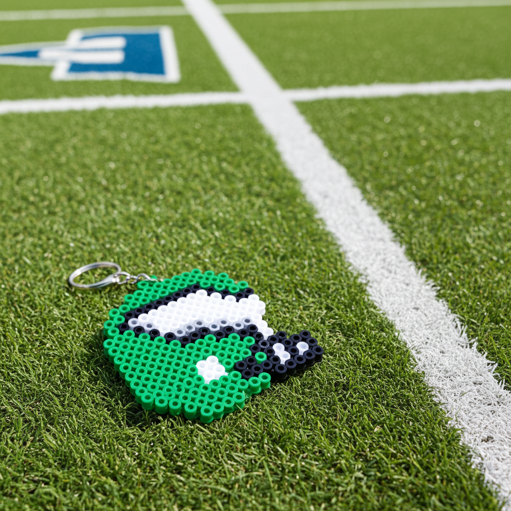 Green Wings Keychain