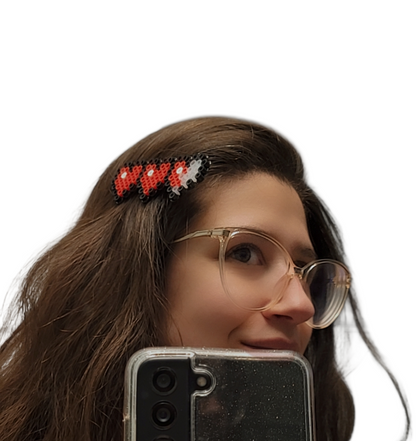 Valentine's Heart Hair Clip