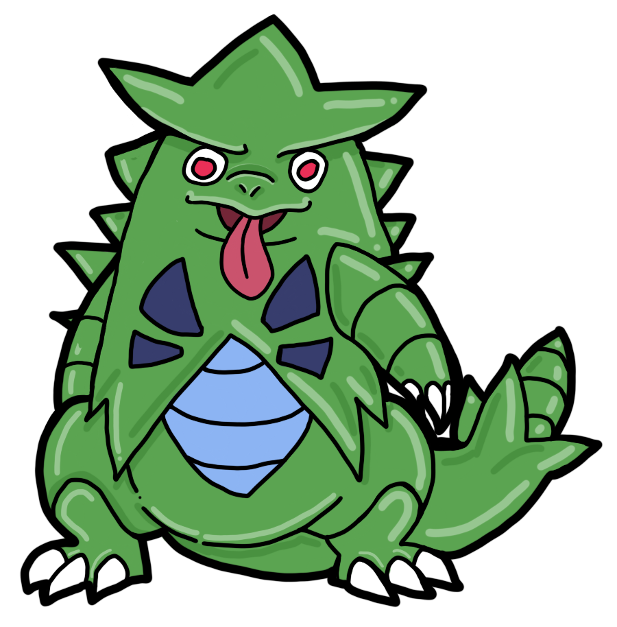 Green Dinosaur Sticker