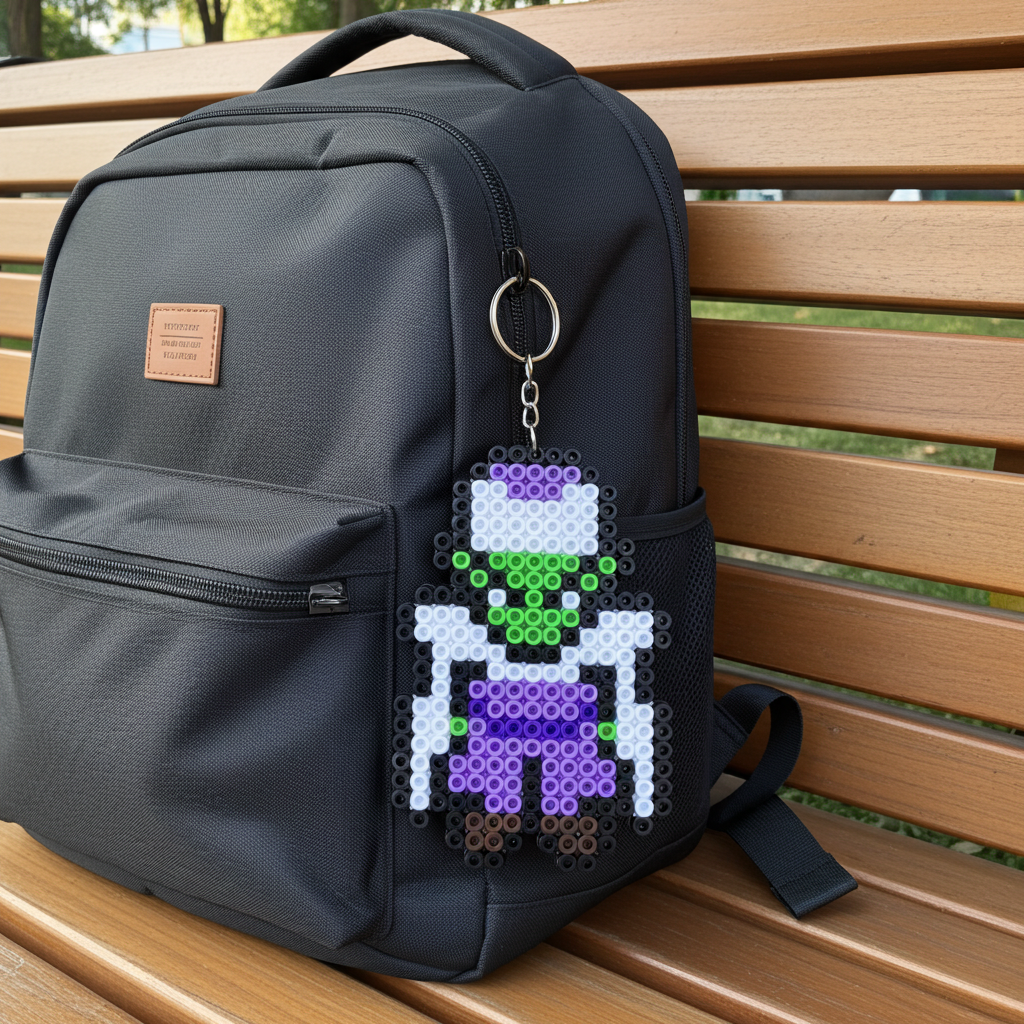 Green Warrior Keychain