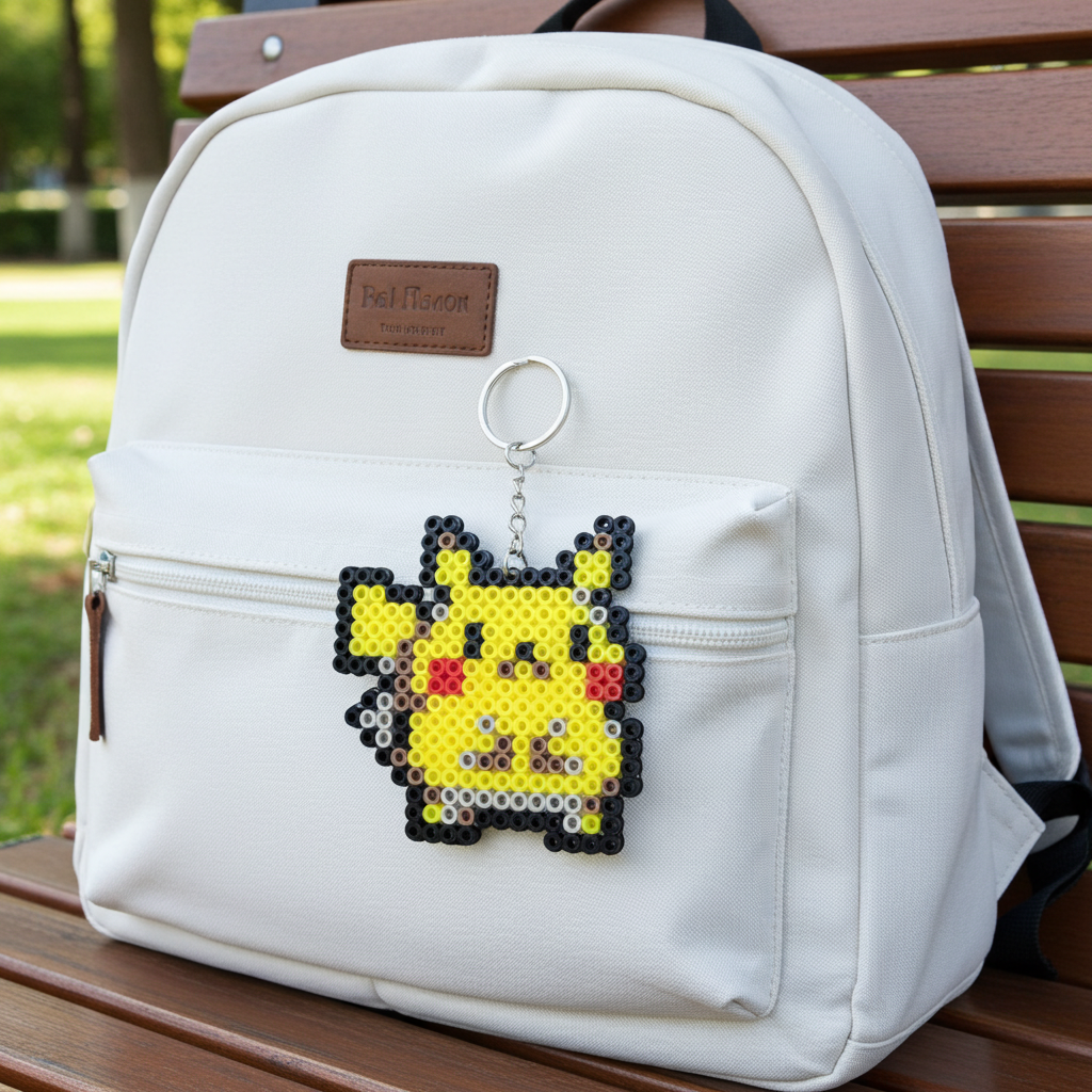 Yellow Mouse Keychain