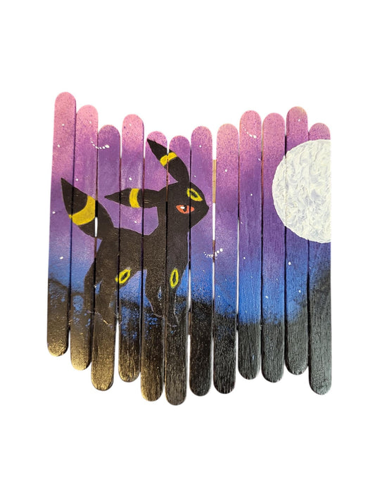 "Midnight Eclipse" Umbreon Wooden Magnet