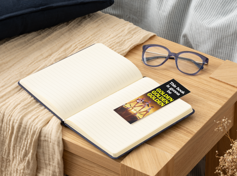 Golden Bookmark