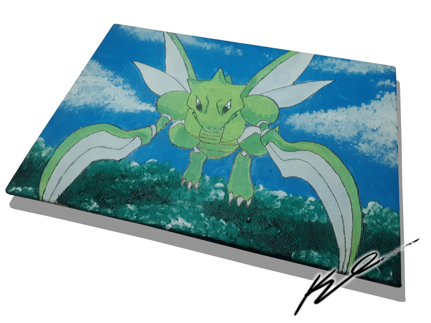 "Sharp Precision" Scyther Acrylic