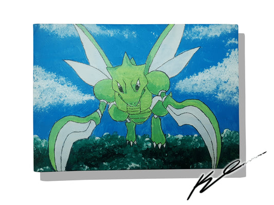 "Sharp Precision" Scyther Acrylic