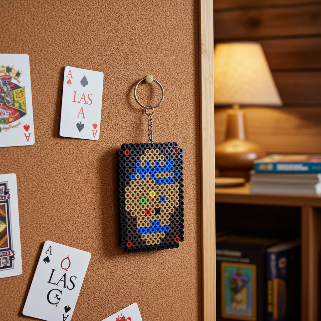 Playing Card Keychain