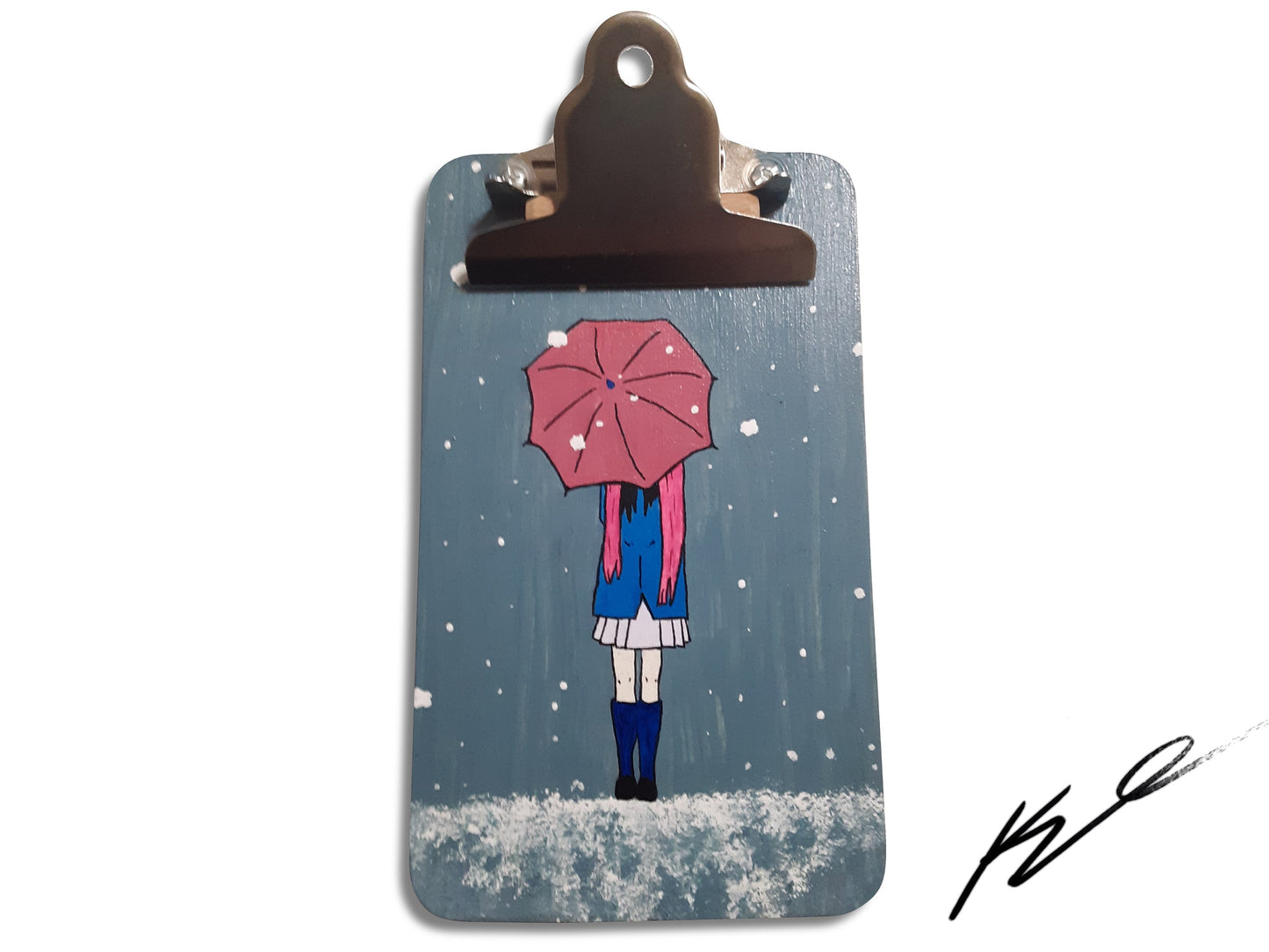 "Winter Calm" Noragami Clipboard Wall Art