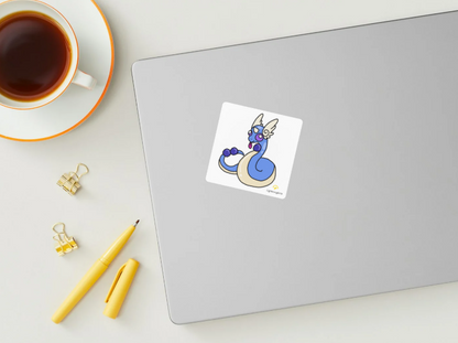 Blue Dragon Sticker