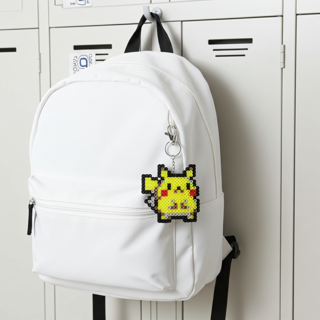 Yellow Mouse Keychain