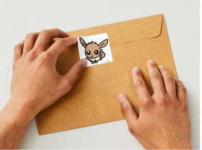 Brown Fox Sticker