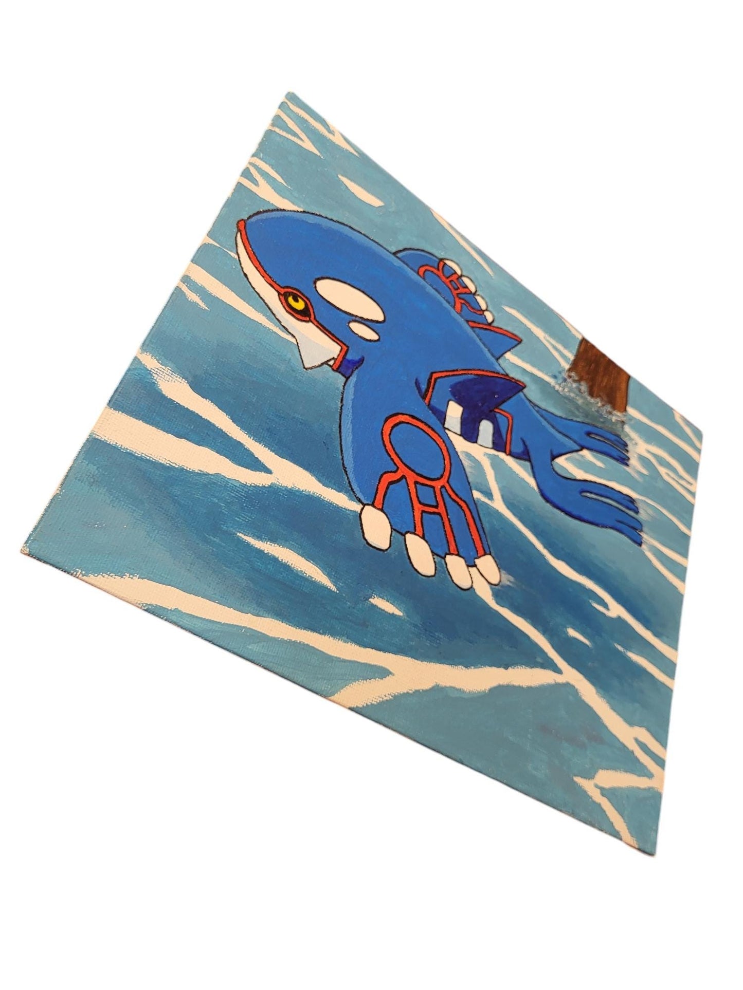 "Kyogre's Domain" Acrylic Painting