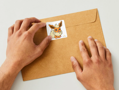 Fire Fox Sticker