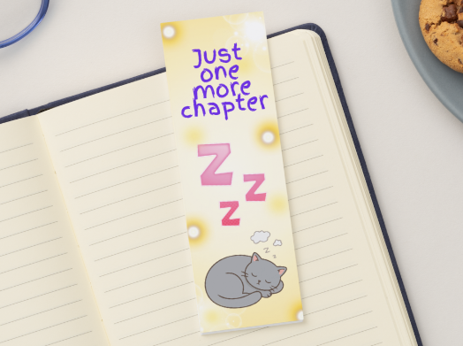 One More Chapter Bookmark