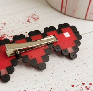 Valentine's Heart Hair Clip