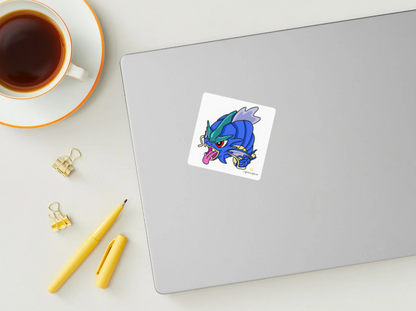 Blue Dragon Sticker