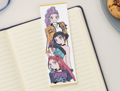 K-Pop Idols Bookmark