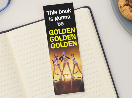 Golden Bookmark