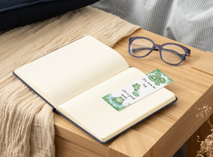Frog Bookmark