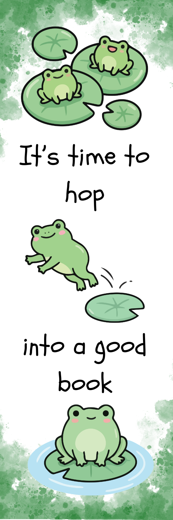 Frog Bookmark