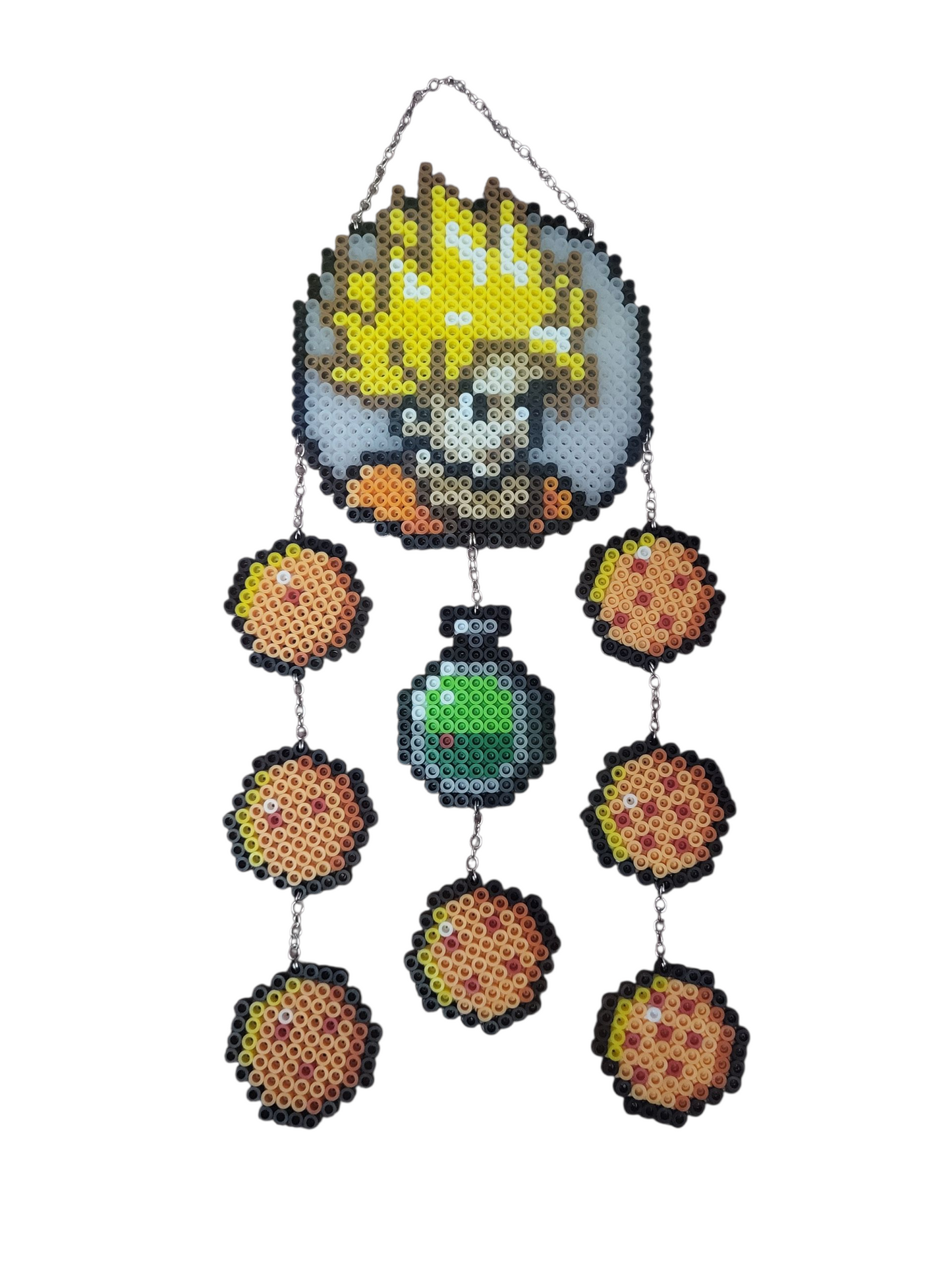 Dragon Ball Z Perler Bead Dreamcatcher