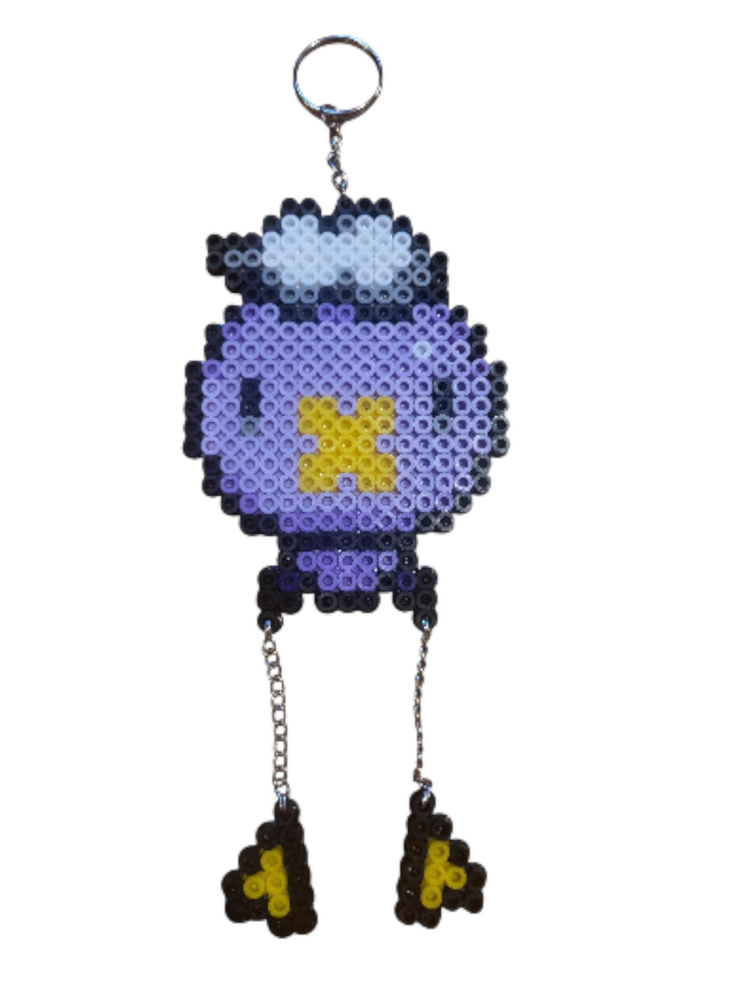 Purple Balloon Keychain