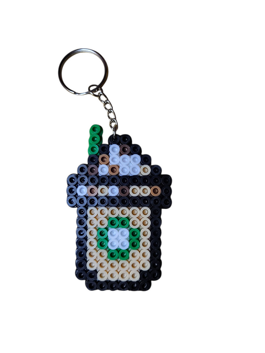 Iced Coffee Keychain