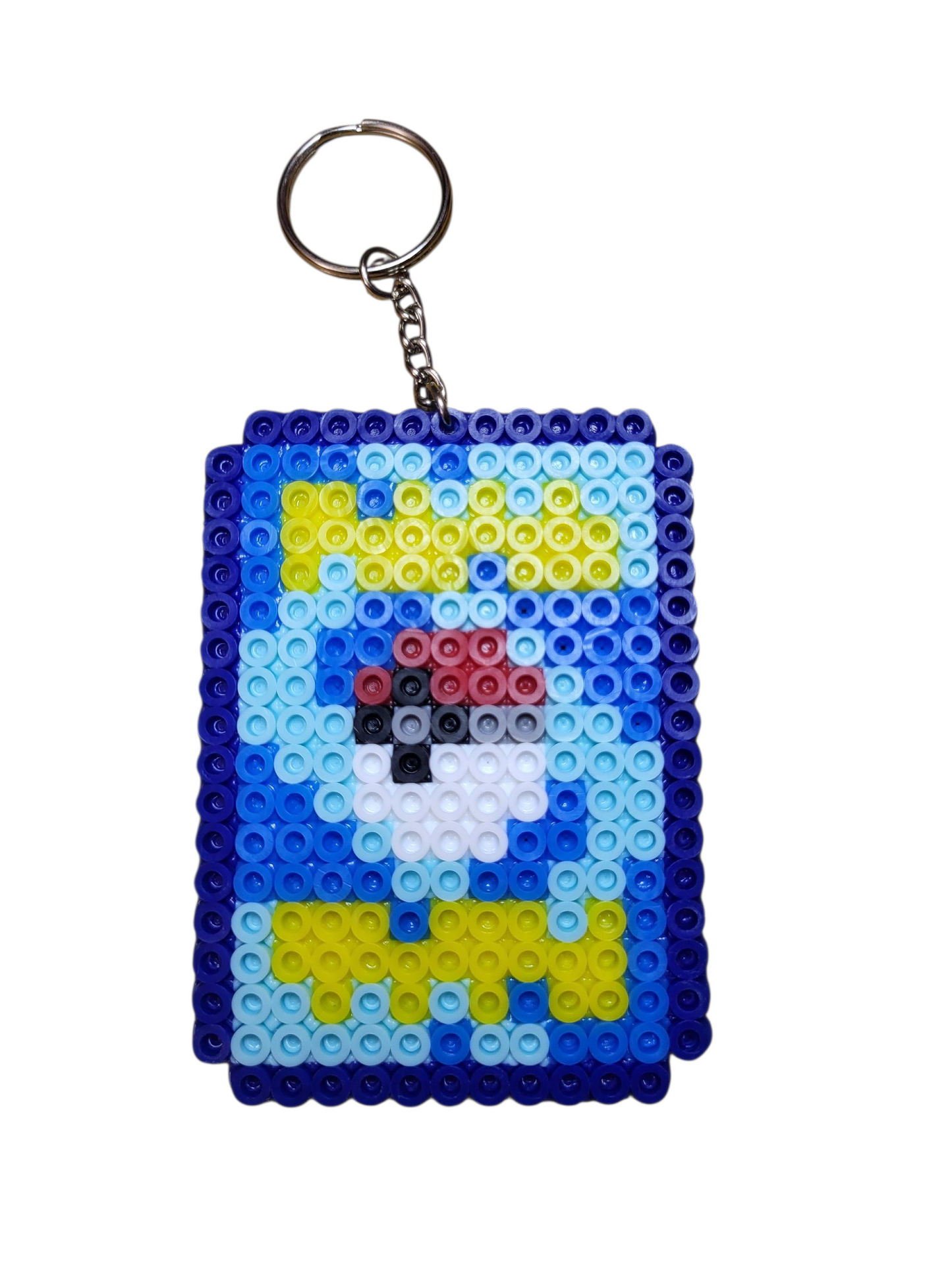 Blue Card Keychain