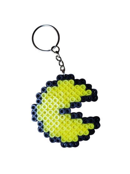 Yellow Dot Character Keychain