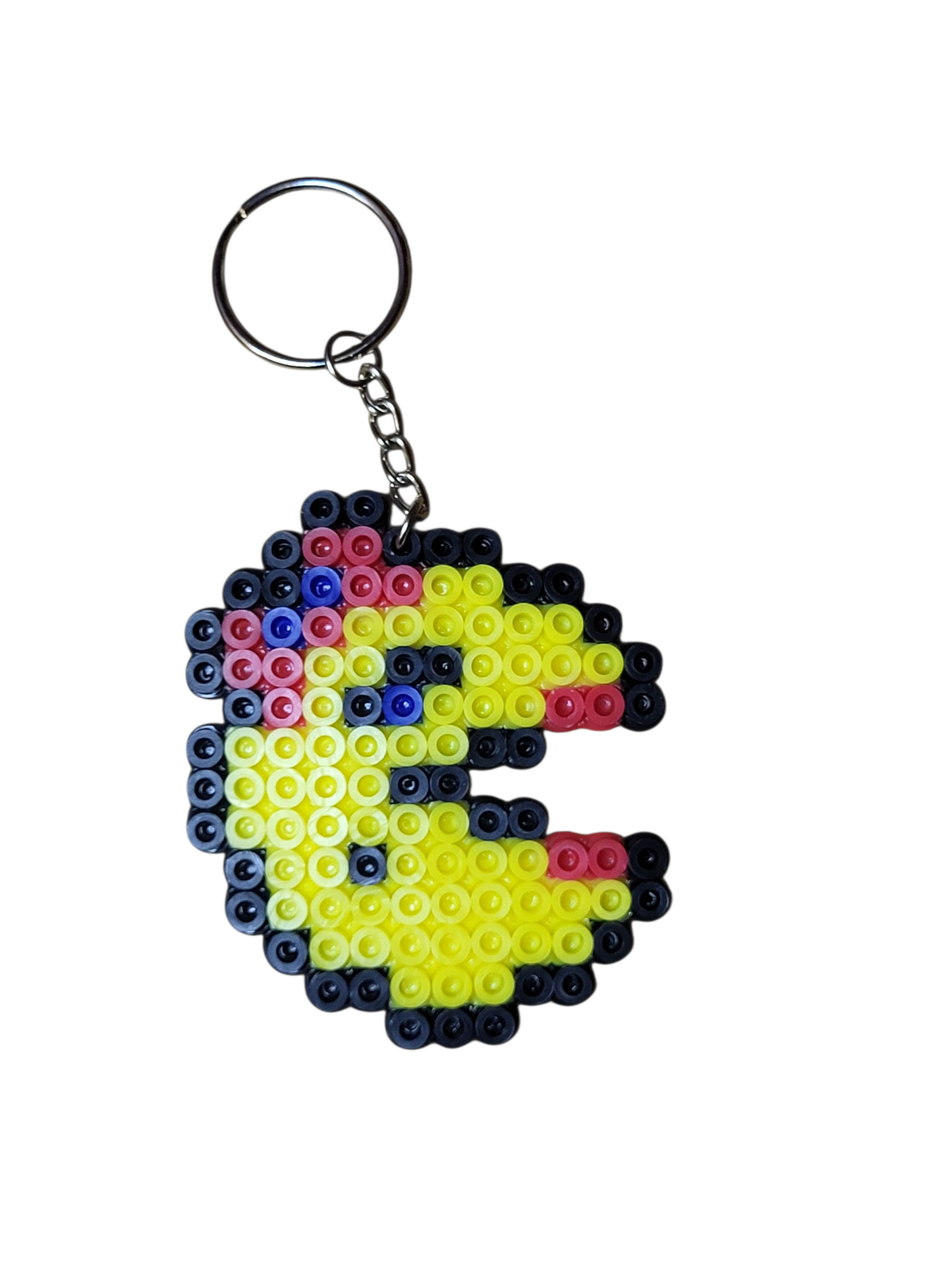 Ms. Yellow Dot Character Keychain