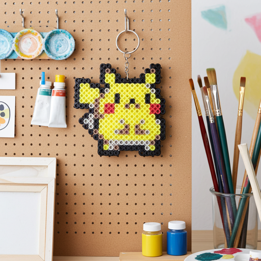 Yellow Mouse Keychain
