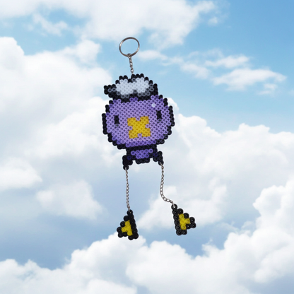 Purple Balloon Keychain