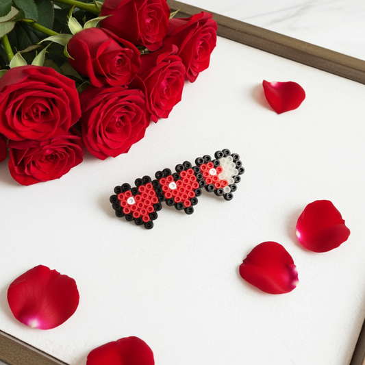 Valentine's Heart Hair Clip
