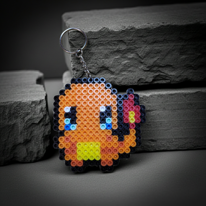 Fire Lizard Keychain
