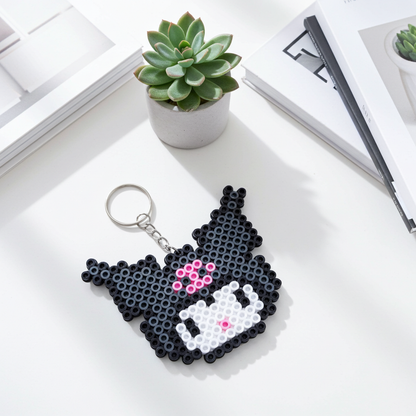 Black Cat Keychain