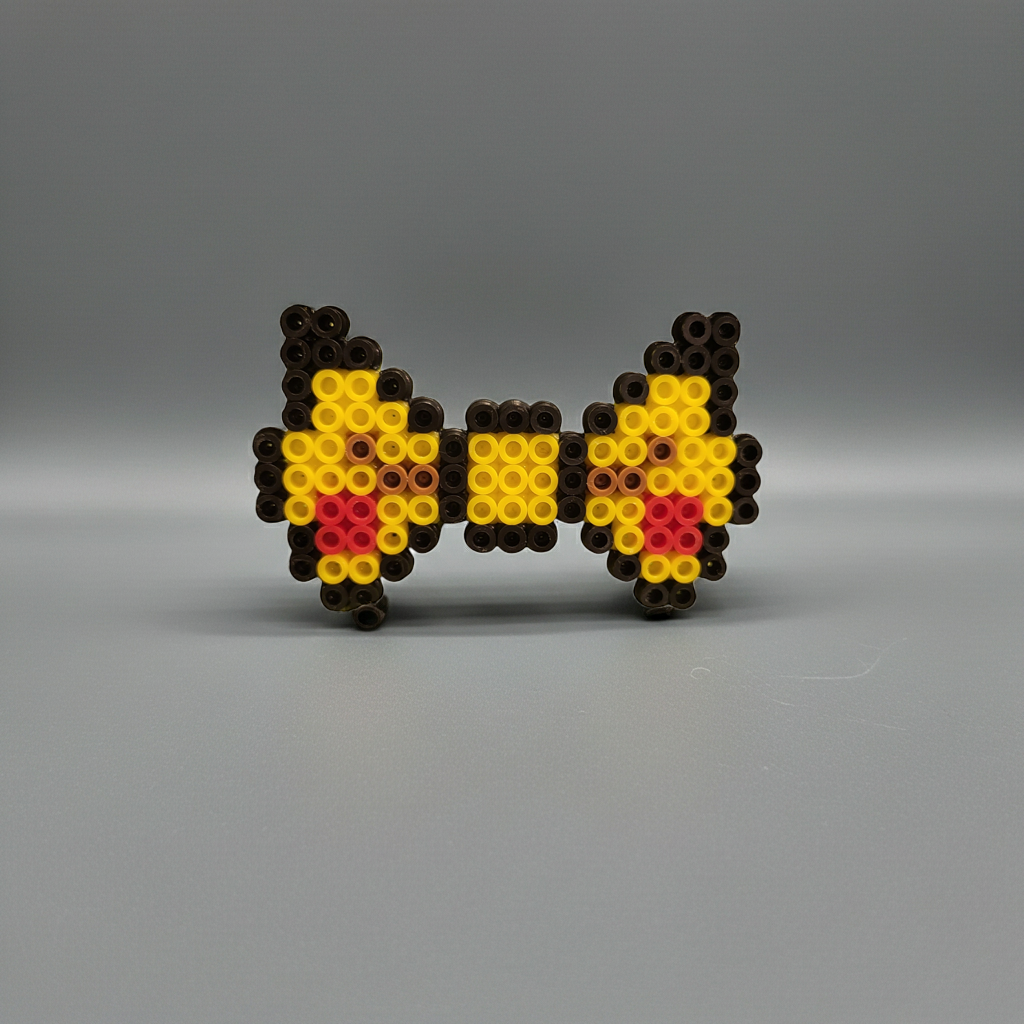 Yellow Bow Hair Clip