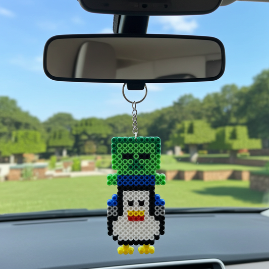 Chicken Rider Keychain